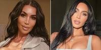 Comparações entre Christina e Kim Kardashian eram frequentes na web