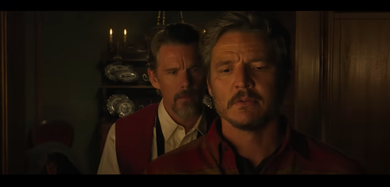 Em "Strange Way of Life", Pedro Pascal e Ethan Hawke aparecem pela primeira vez como casal