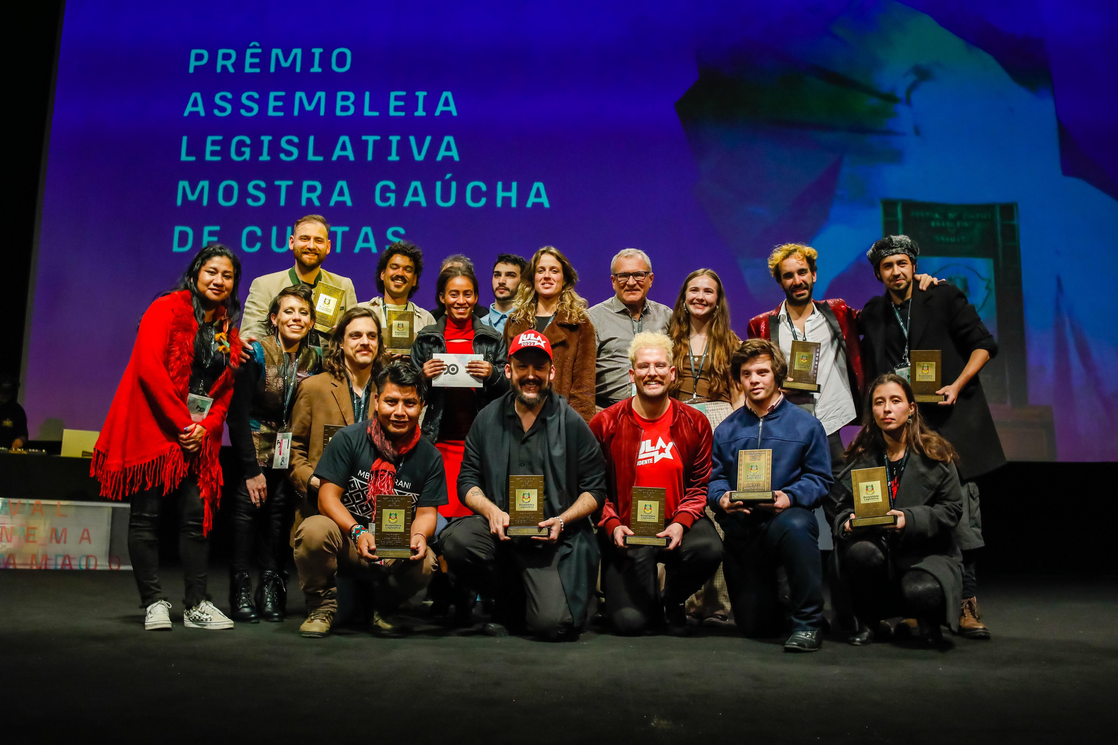 Vencedores do Trof&eacute;u Assembleia Legislativa do 50&ordm; Festival de Cinema de Gramado