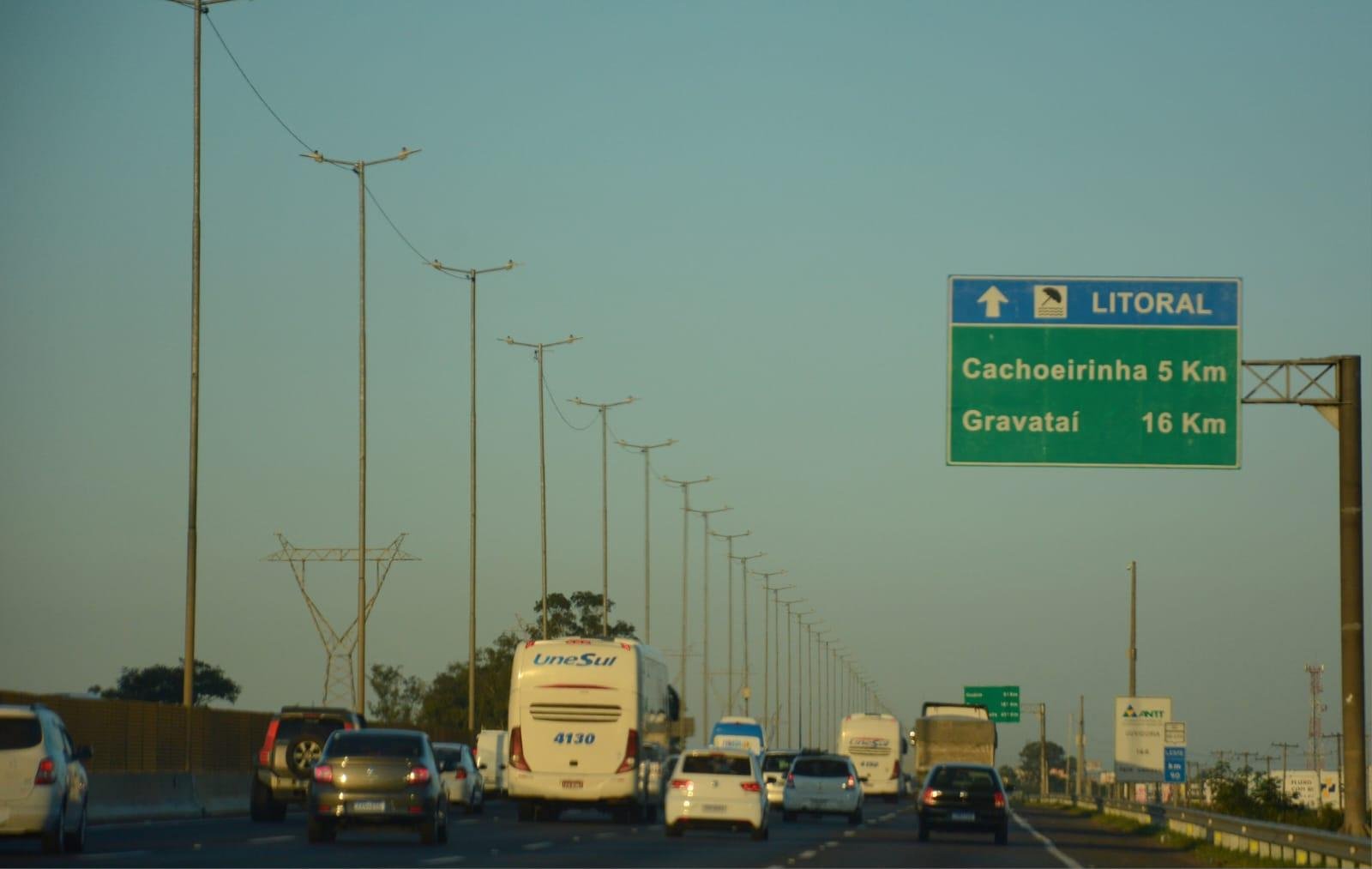 Em dire&ccedil;&atilde;o ao litoral Norte, somente pela Freeway, s&atilde;o esperados cerca de 70 mil motoristas entre sexta e s&aacute;bado.