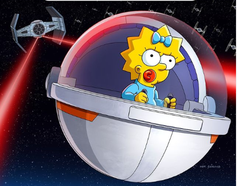 O novo especial &eacute; chamado "Maggie Simpson em Rogue (N&atilde;o Exatamente) One", refer&ecirc;ncia ao filme "Rogue One: Uma Hist&oacute;ria Star Wars"