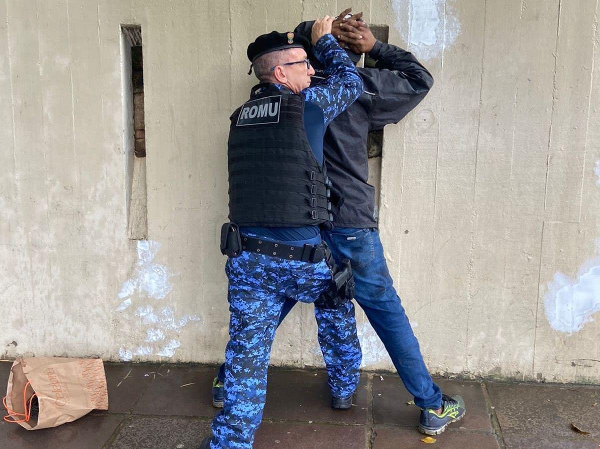 Guarda Municipal de Porto Alegre efetuou a pris&atilde;o em flagrante