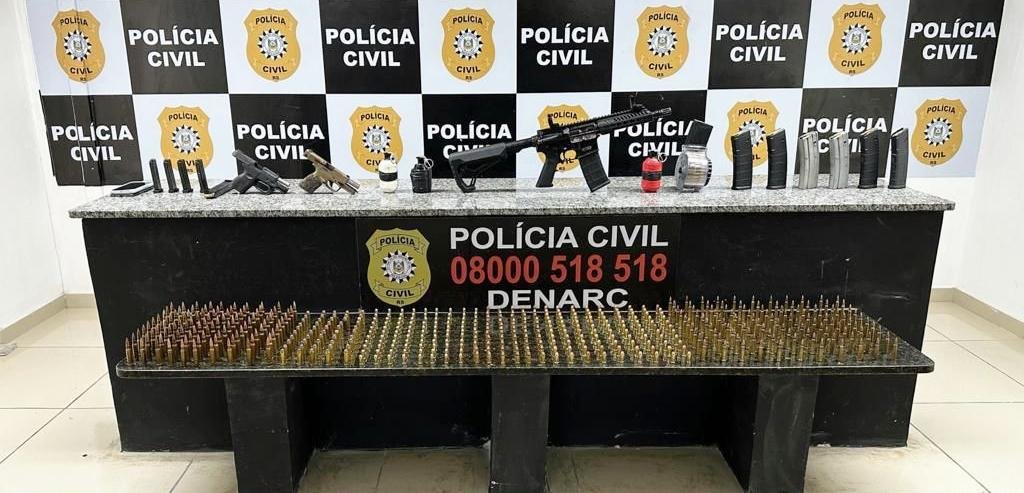 Pistoleiro preso estava foragido