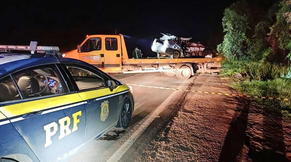 Pol&iacute;cia Rodovi&aacute;ria Federal atendeu a ocorr&ecirc;ncia junto com o Samu