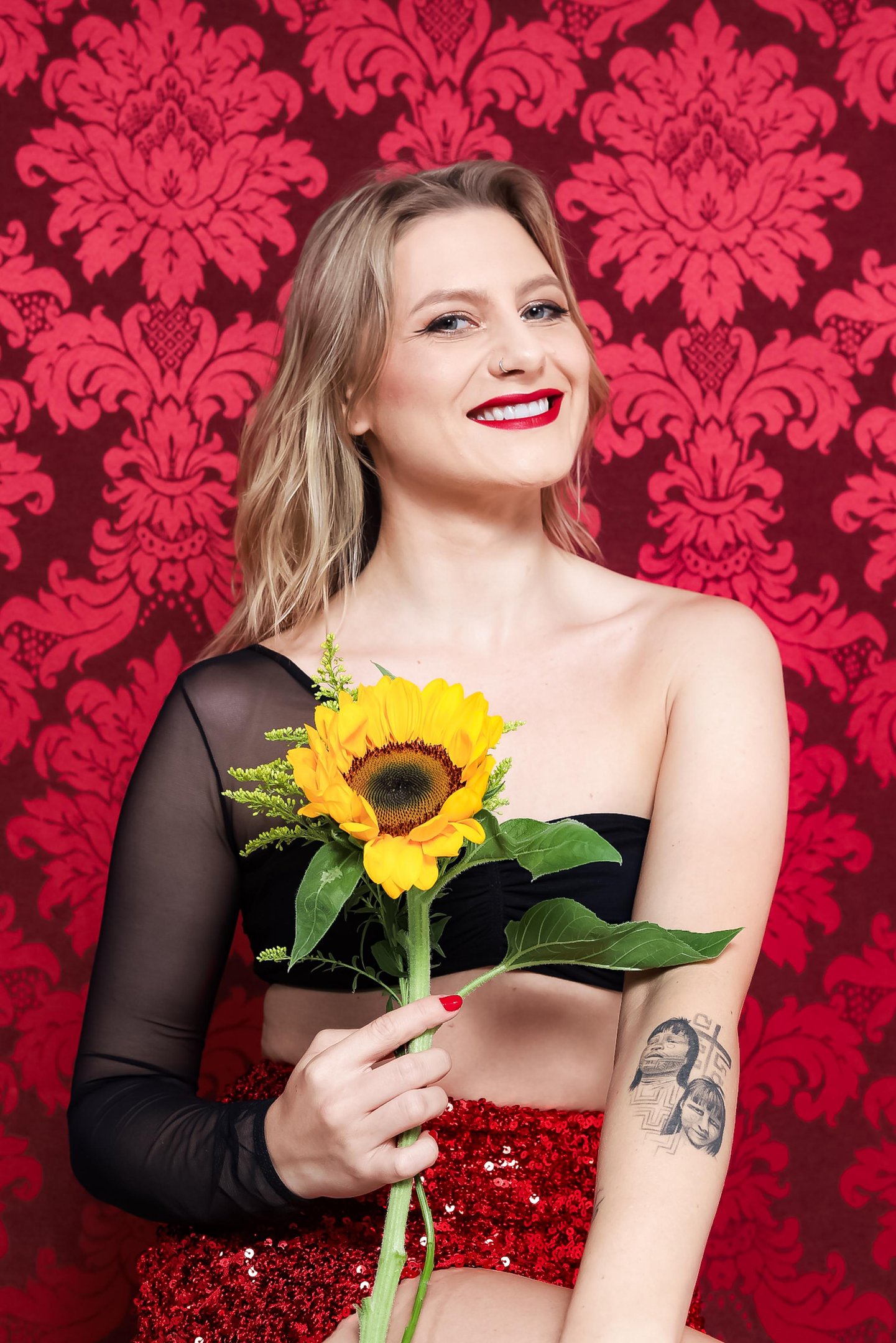 Lea Maria &eacute; natural da Alemanha e vive atualmente em S&atilde;o Paulo