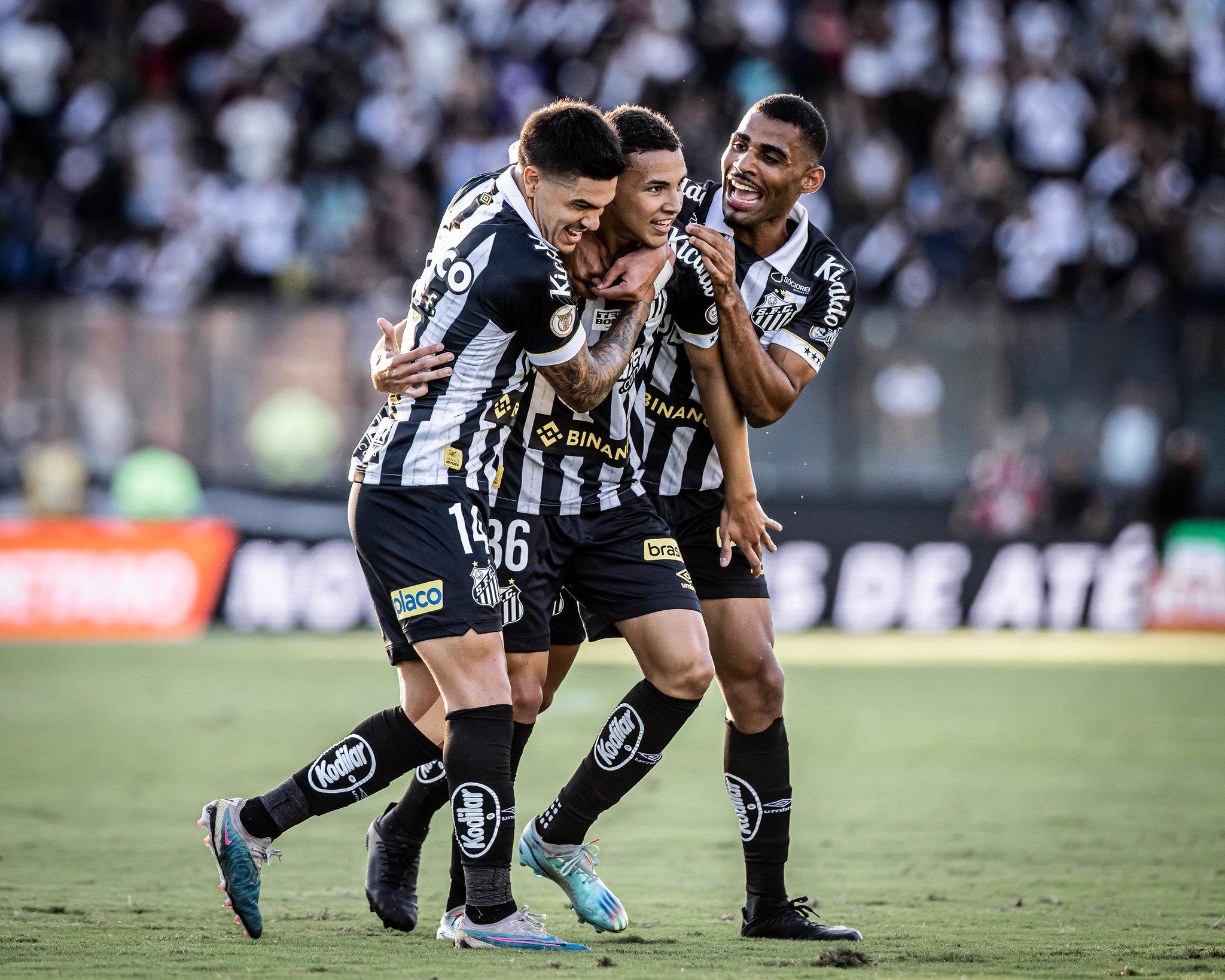Santos venceu o Vasco por 1 a 0 neste domingo