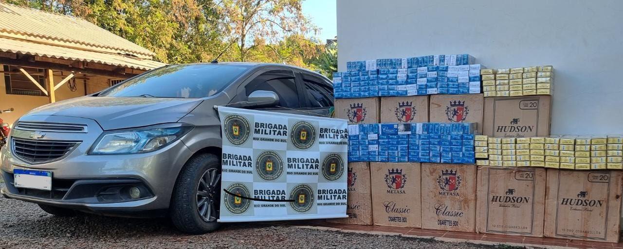 De acordo com estimativas, o valor da carga apreendida &eacute; de cerca de R$ 95 mil.