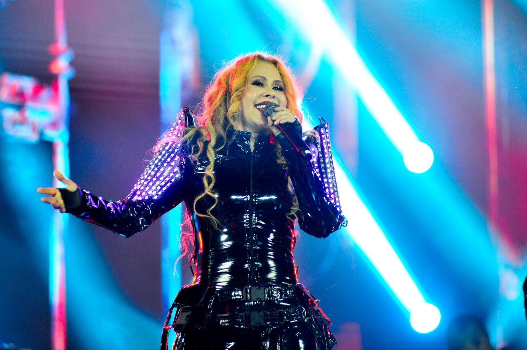 Joelma em show do DVD