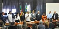 Prefeito da Capital, Sebastião Melo, falou sobre a mudança na gestão do prédio do Mercado Público em evento com novos permissionários.