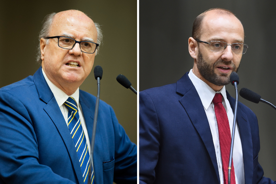 Ala pol&iacute;tica defende Cezar Schirmer (E), enquanto decis&atilde;o mais t&eacute;cnica seria Fernando Ritter (D)