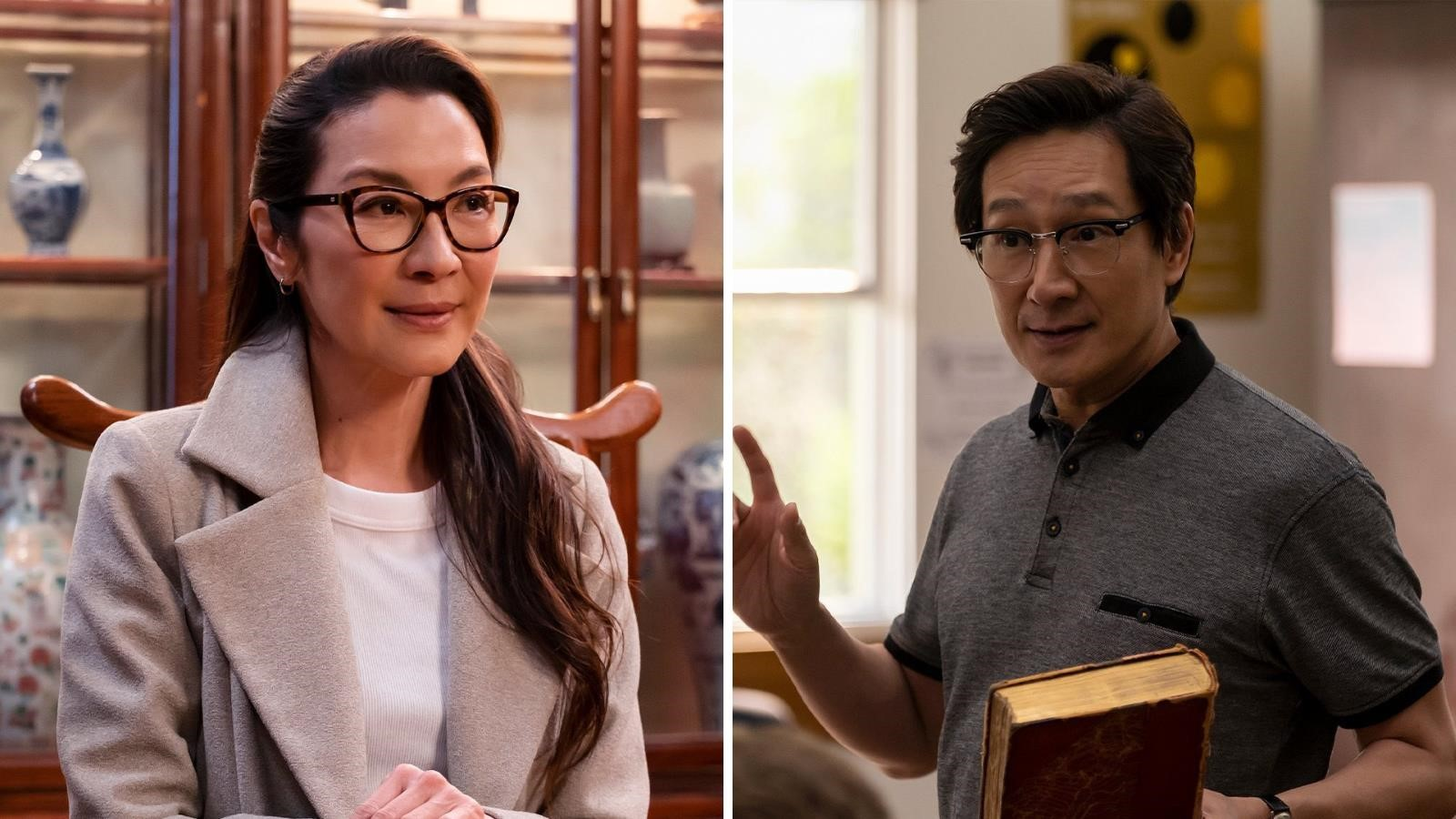A aventura apresenta um elenco internacional com os atores vencedores do Oscar: Michelle Yeoh e Ke Huy Quan