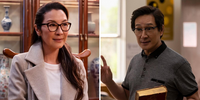 A aventura apresenta um elenco internacional com os atores vencedores do Oscar: Michelle Yeoh e Ke Huy Quan