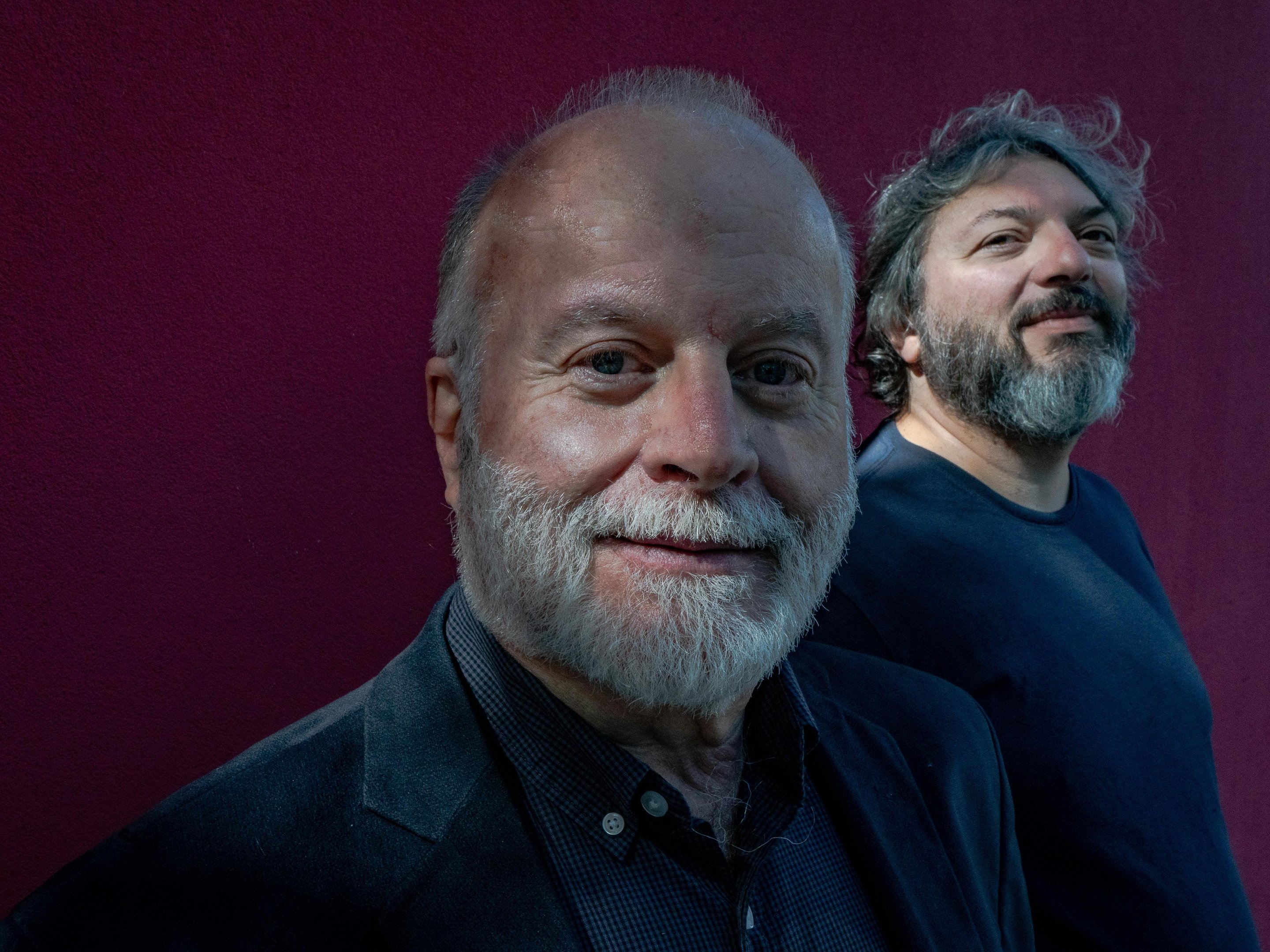 O pianista Ney Fialkow e o compositor Vagner Cunha