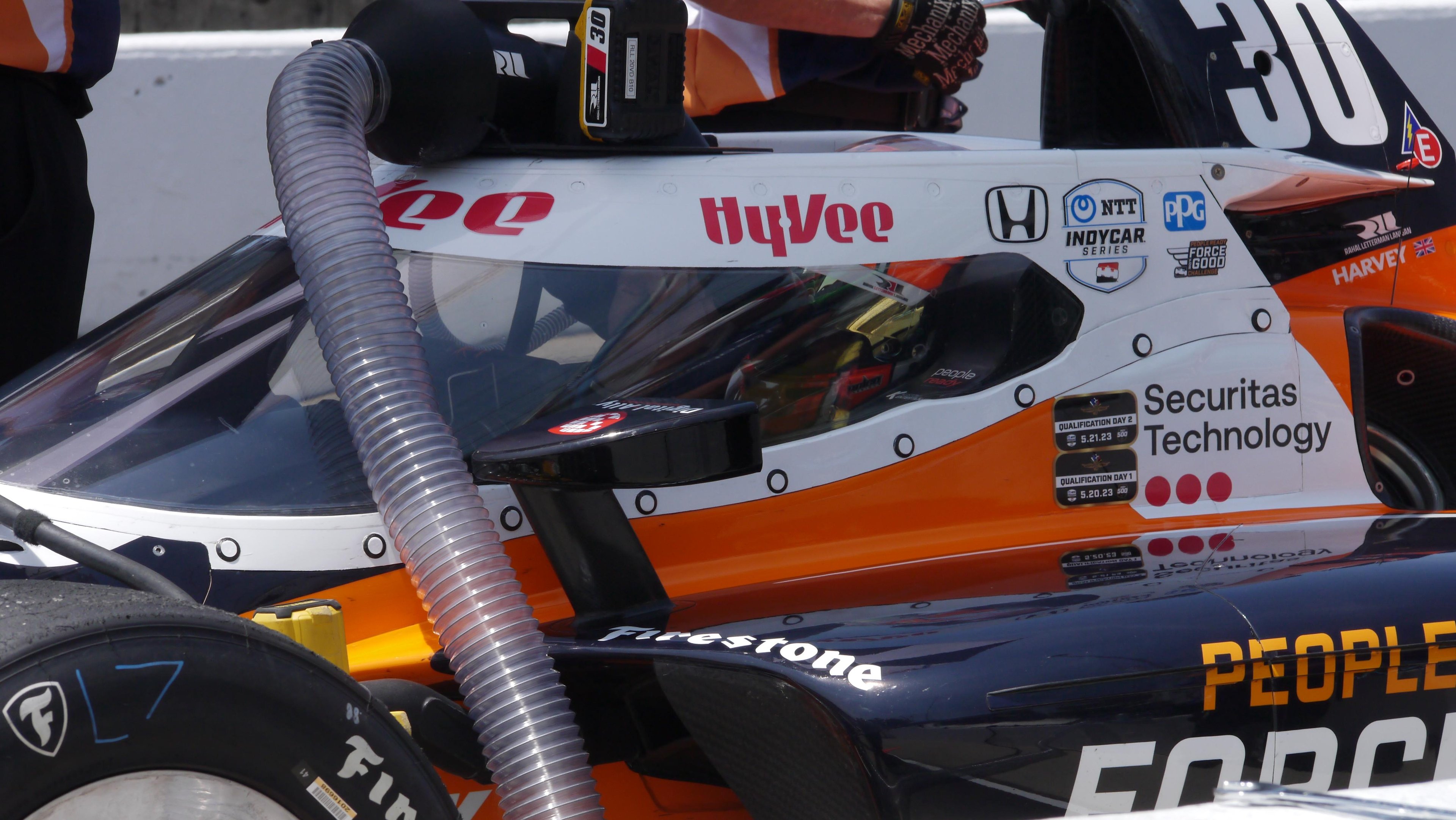 Piloto brit&acirc;nico viveu drama no fim do qualify da Indy 500