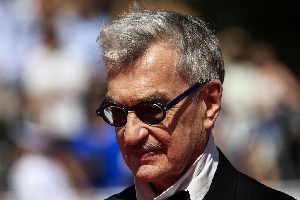 Diretor alem&atilde;o Wim Wenders no Festival de Cannes