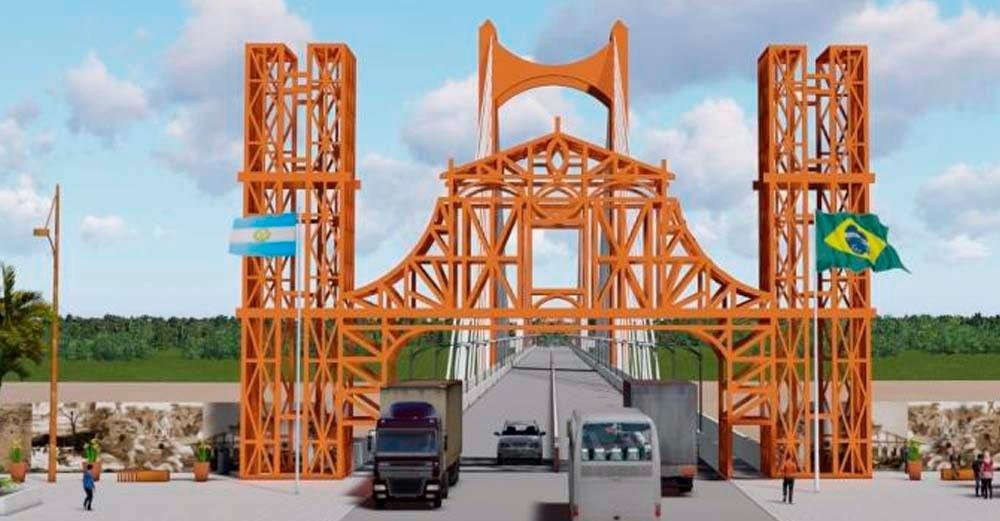 Projeto de constru&ccedil;&atilde;o da ponte internacional teve o contrato assinado e a ordem de servi&ccedil;o emitida