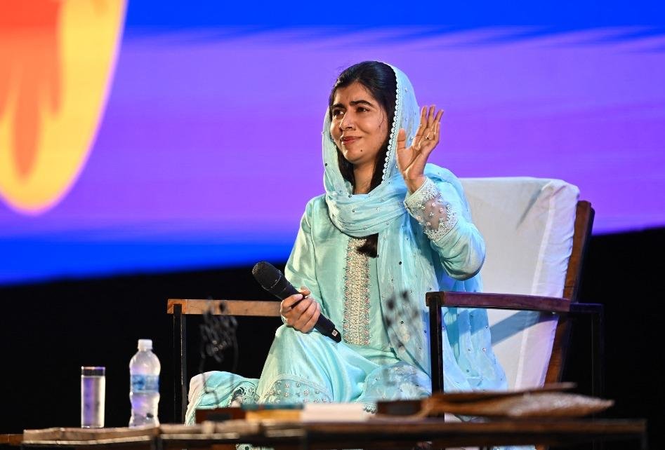 Malala Yousafzai tamb&eacute;m esteve presente no Festival do Leitor, realizado dia 22/5, no Rio de Janeiro