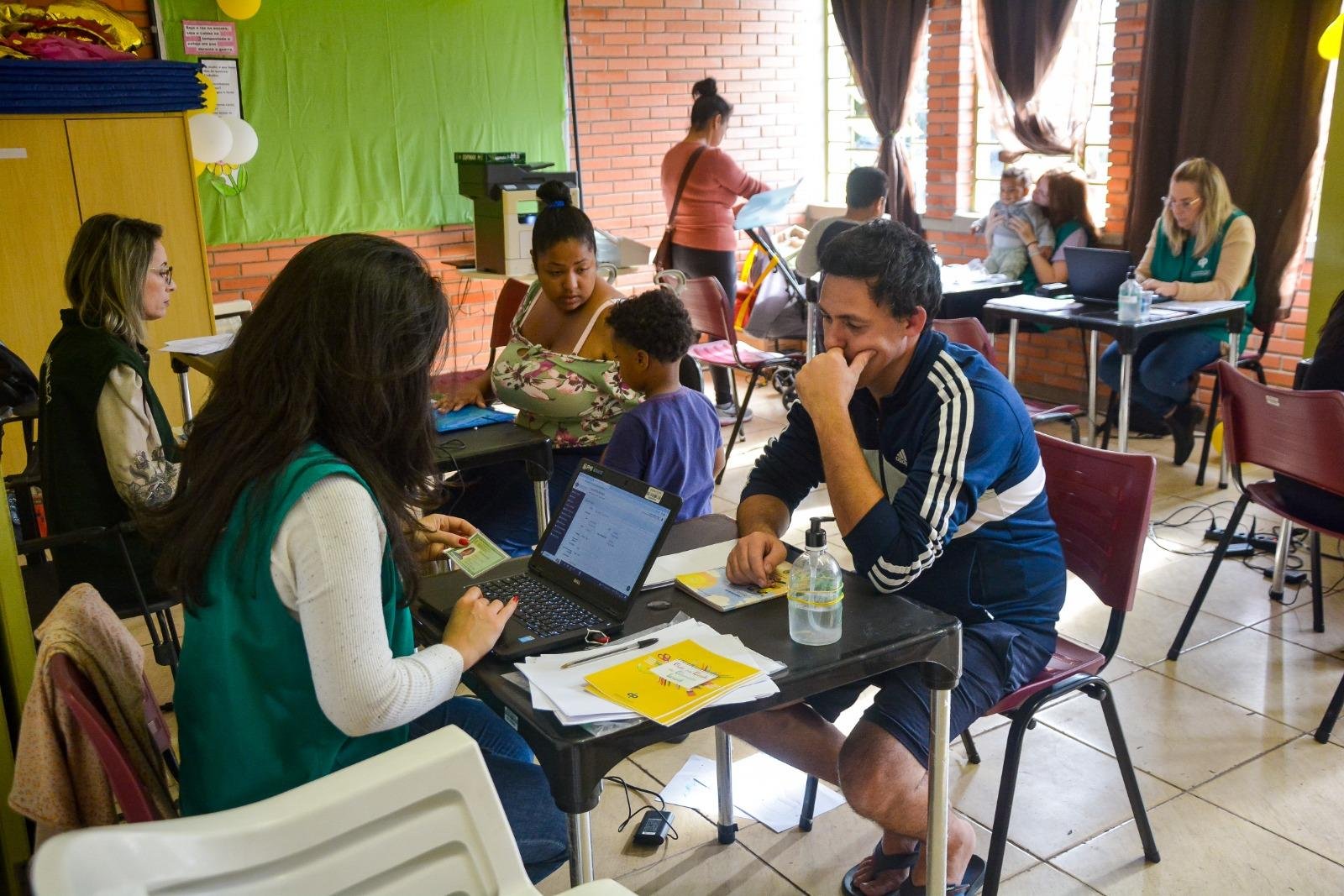 Por volta de 70 atendimentos foram realizados no turno da manh&atilde; no local