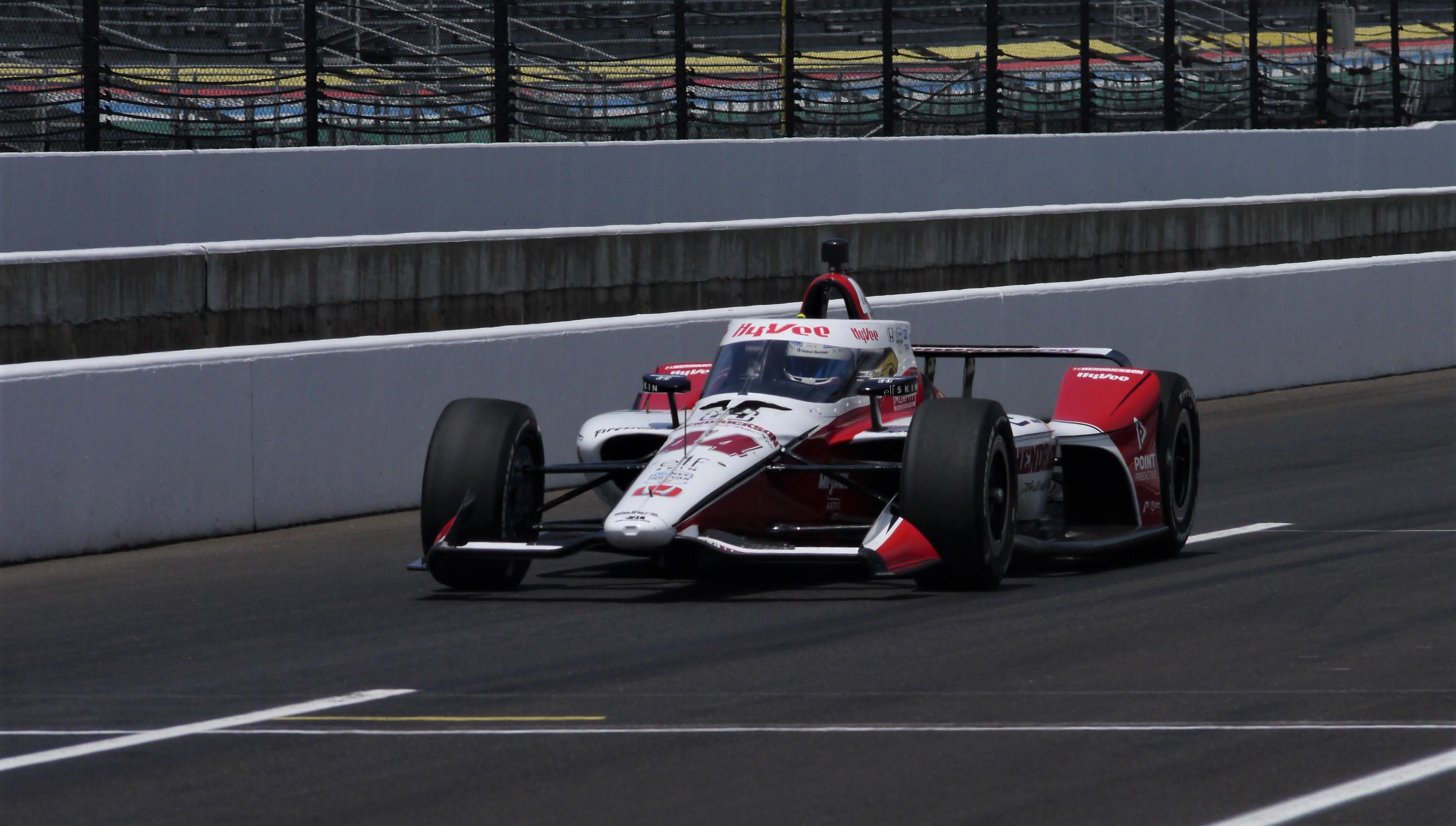 Piloto foi a &uacute;nica da Rahal a confirmar vaga no 1&ordm; dia de qualifica&ccedil;&atilde;o