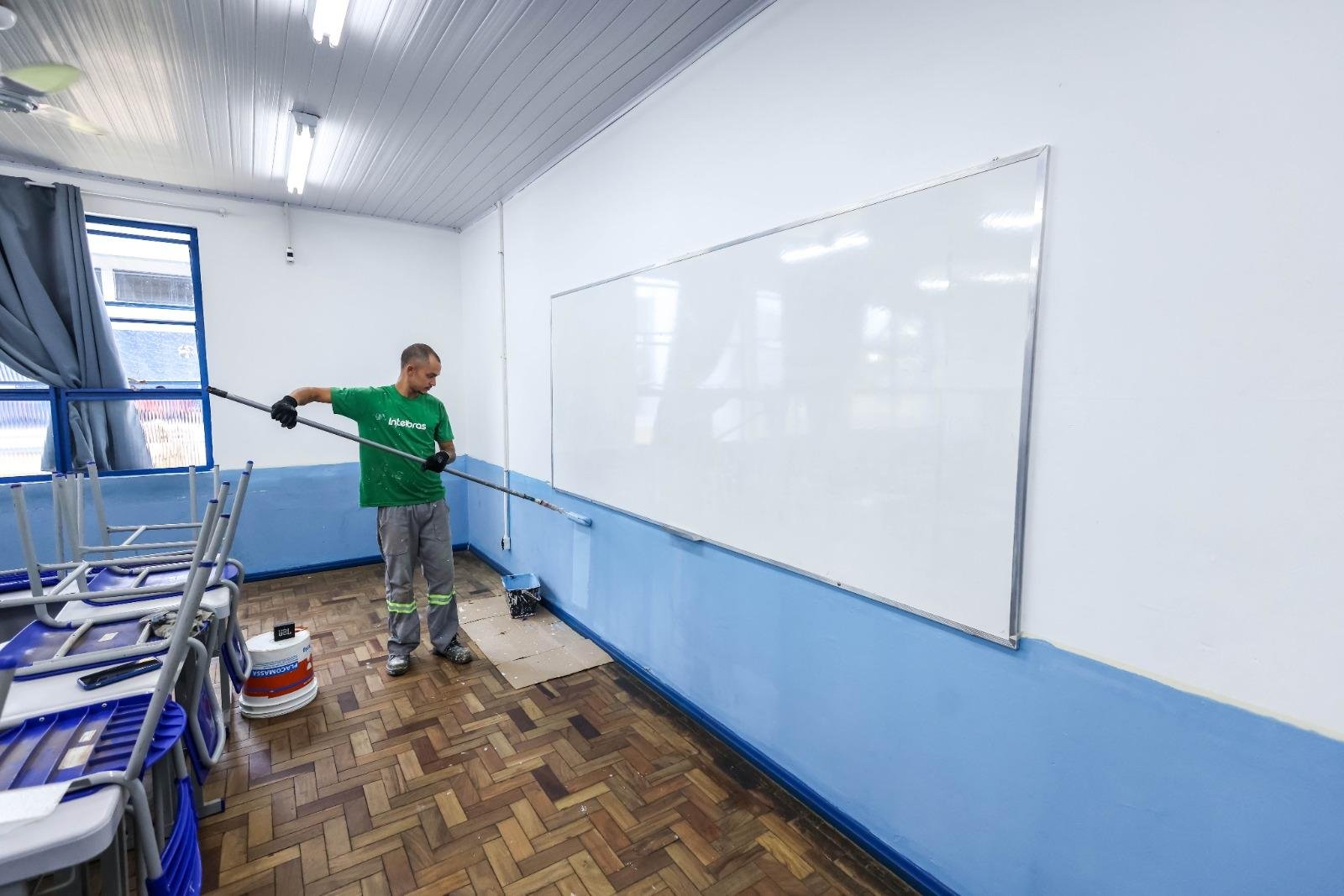 Trabalho na Escola Estadual Tuiuti, em Gravata&iacute;, prev&ecirc; entrega at&eacute; julho