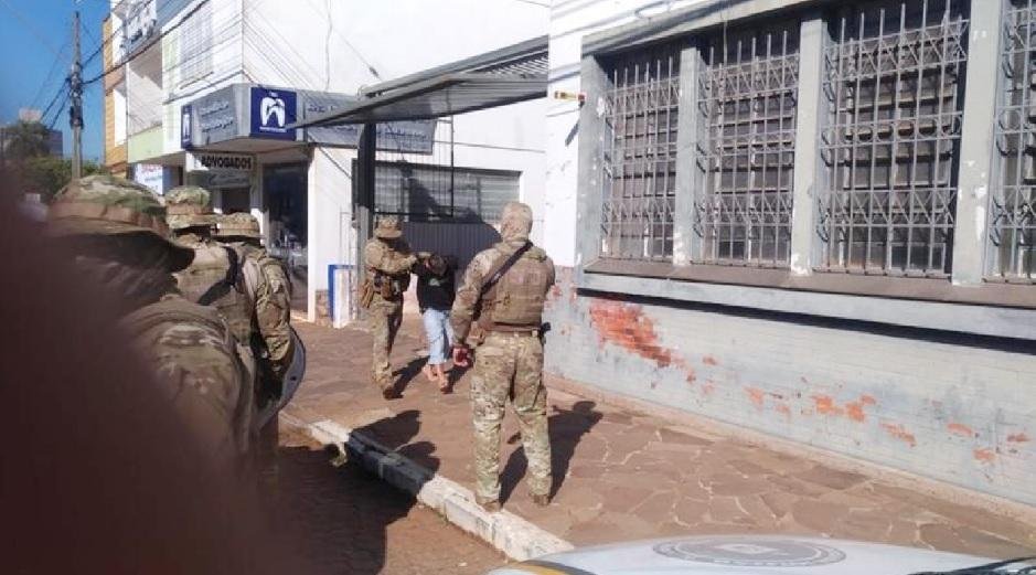 Batalh&atilde;o de Opera&ccedil;&otilde;es Especiais (BOPE) da Brigada Militar efetuou as pris&otilde;es na &eacute;poca
