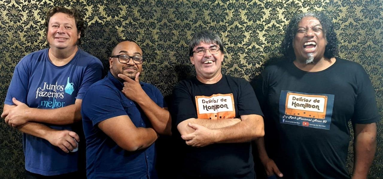 A Del&iacute;rios de Hamilton &eacute; uma banda cover de Pop Rock Nacional Anos 1980, que busca dar sua identidade para as m&uacute;sicas que executa