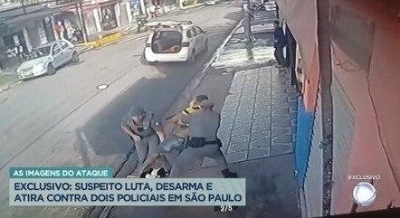 Policiais s&atilde;o baleados ap&oacute;s abordagem em S&atilde;o Paulo