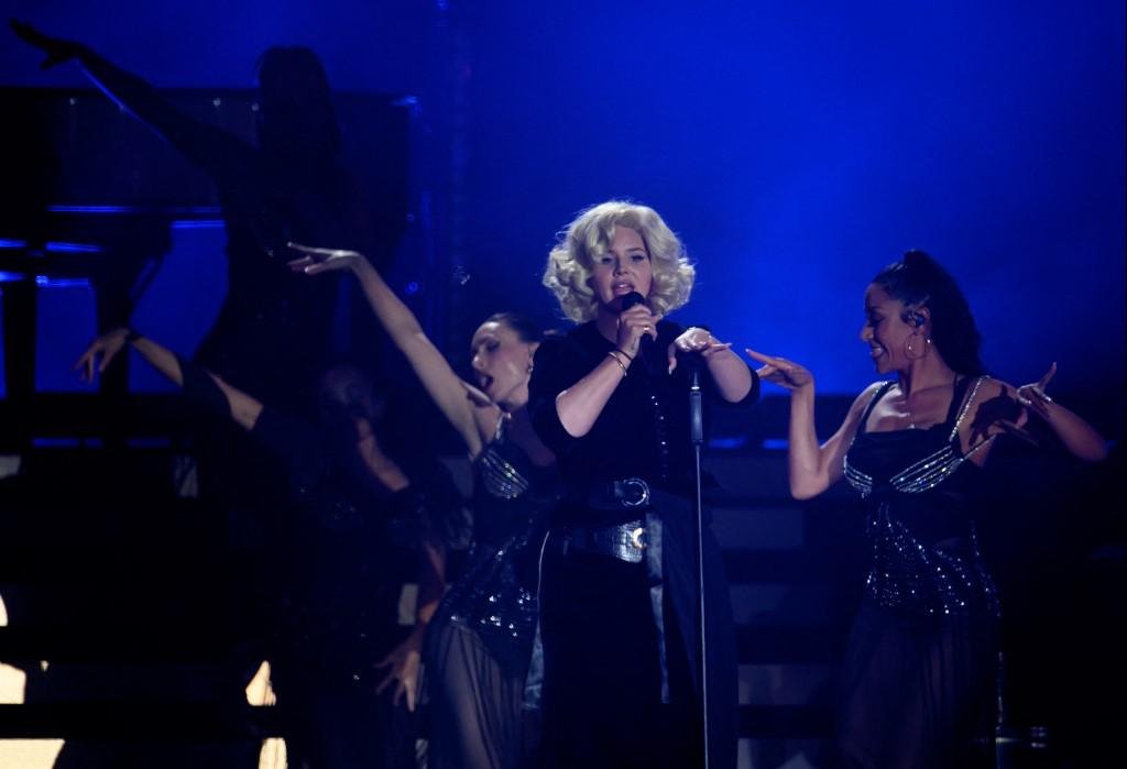 O baterista Will Whitney participou do show da cantora no Mita Festival, no Rio de Janeiro, no dia 27