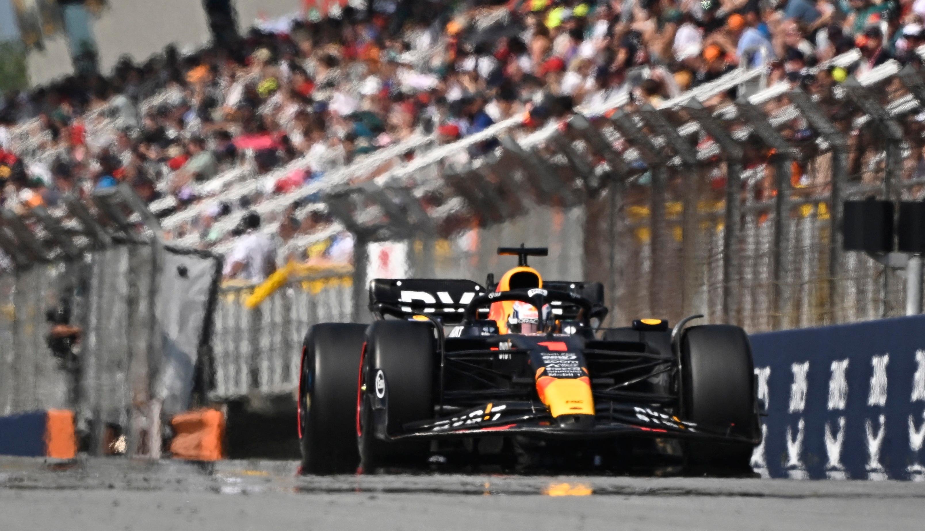 Verstappen comandou as a&ccedil;&otilde;es na Espanha