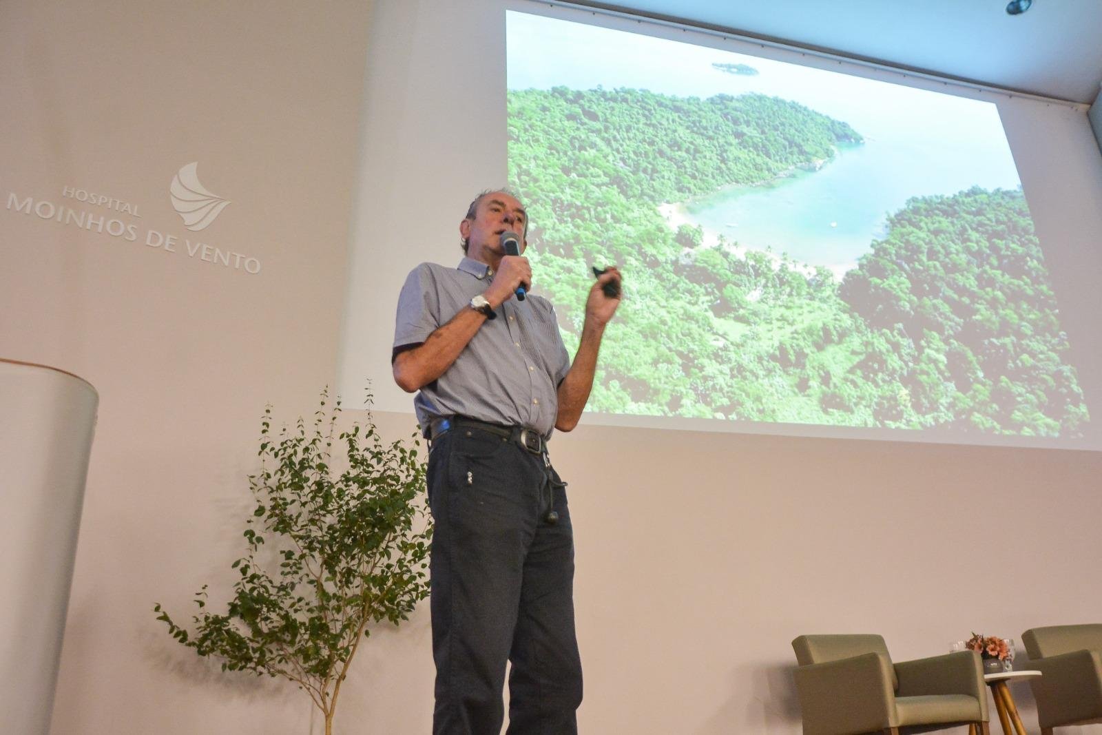 Klink falou tamb&eacute;m sobre preserva&ccedil;&atilde;o ambiental durante o evento