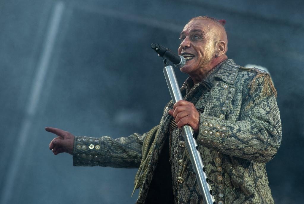 Vvocalista da banda Till Lindemann