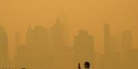 Várias cidades da Costa Leste dos Estados Unidos emitiram alertas sobre a qualidade do ar