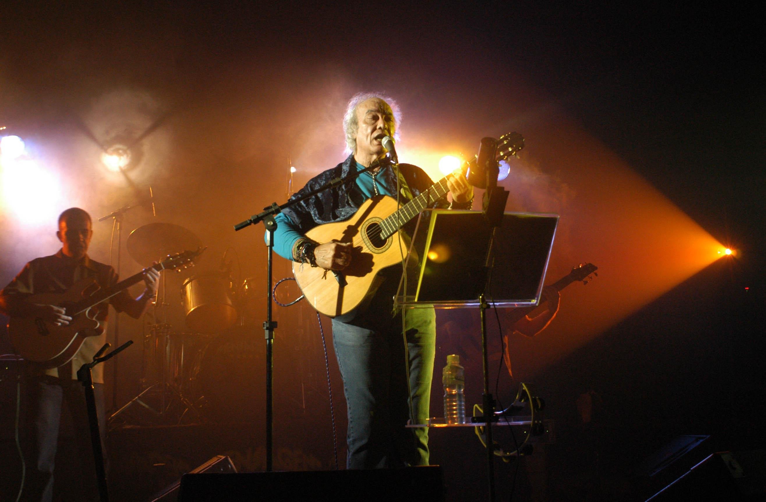 Erasmo Carlos em uma de suas passagens por Porto Alegre