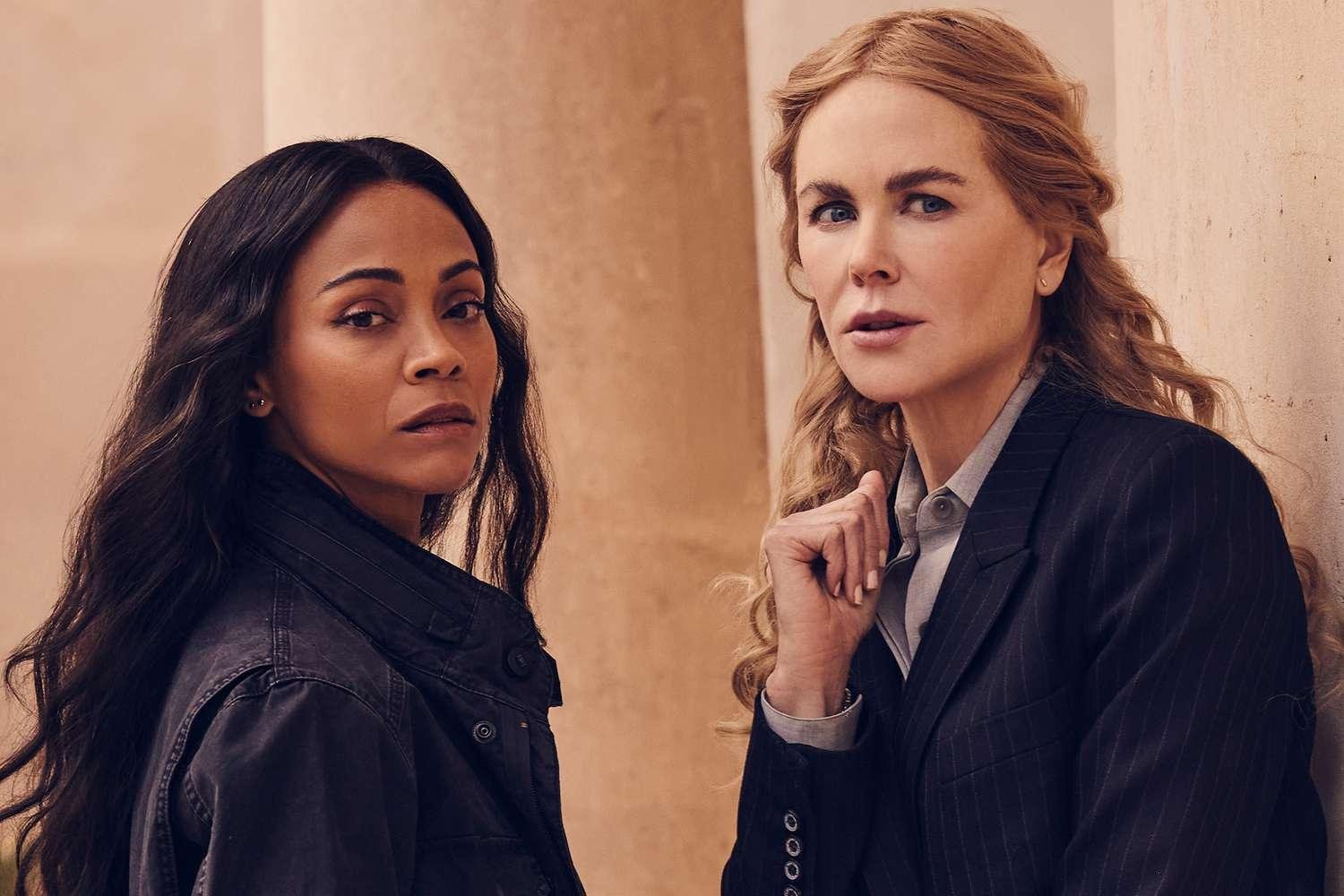 Zoe Salda&ntilde;a e Nicole Kidman em 'Special Ops: Lioness'