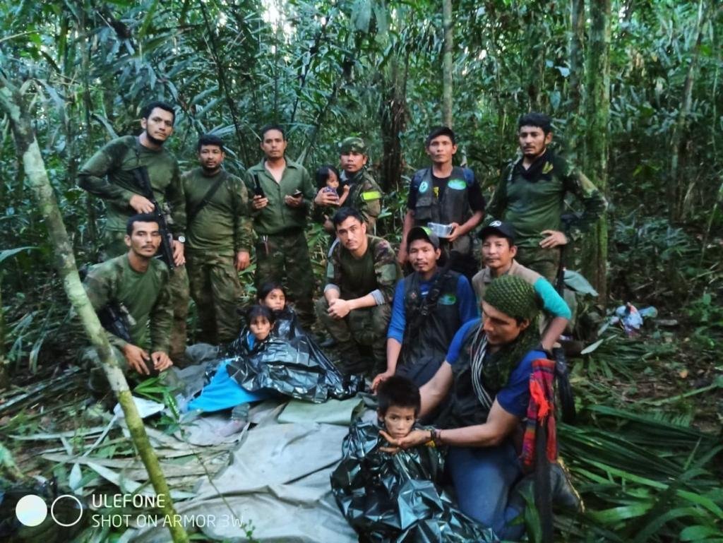 Crian&ccedil;as foram achadas na floresta