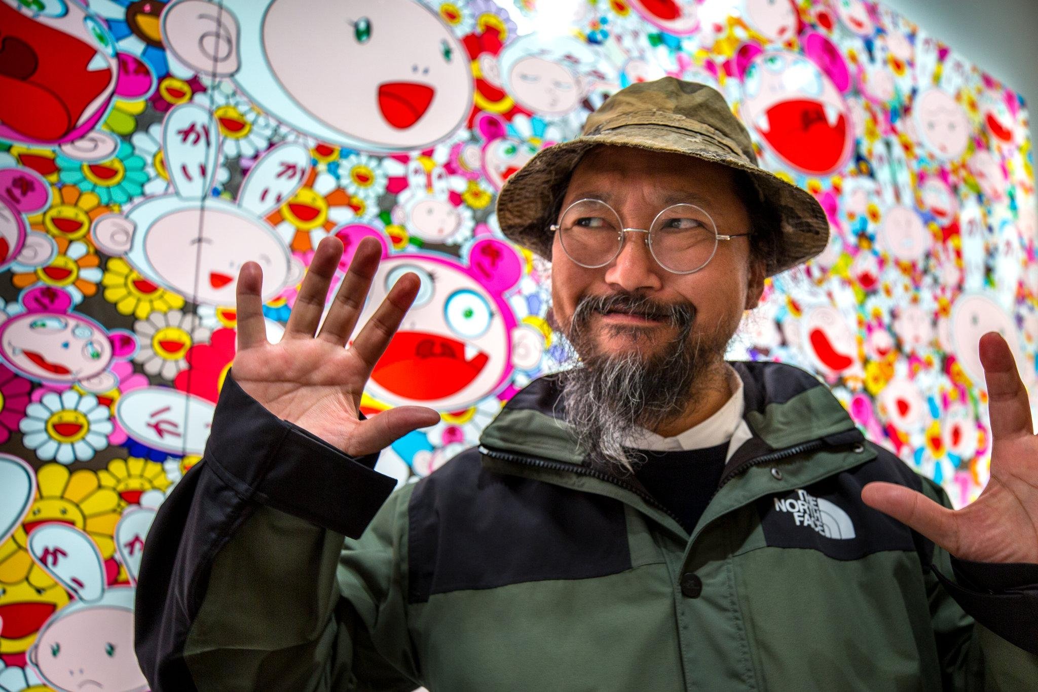 Takashi Murakami no Museu de Belas Artes de Boston, nos Estados Unidos