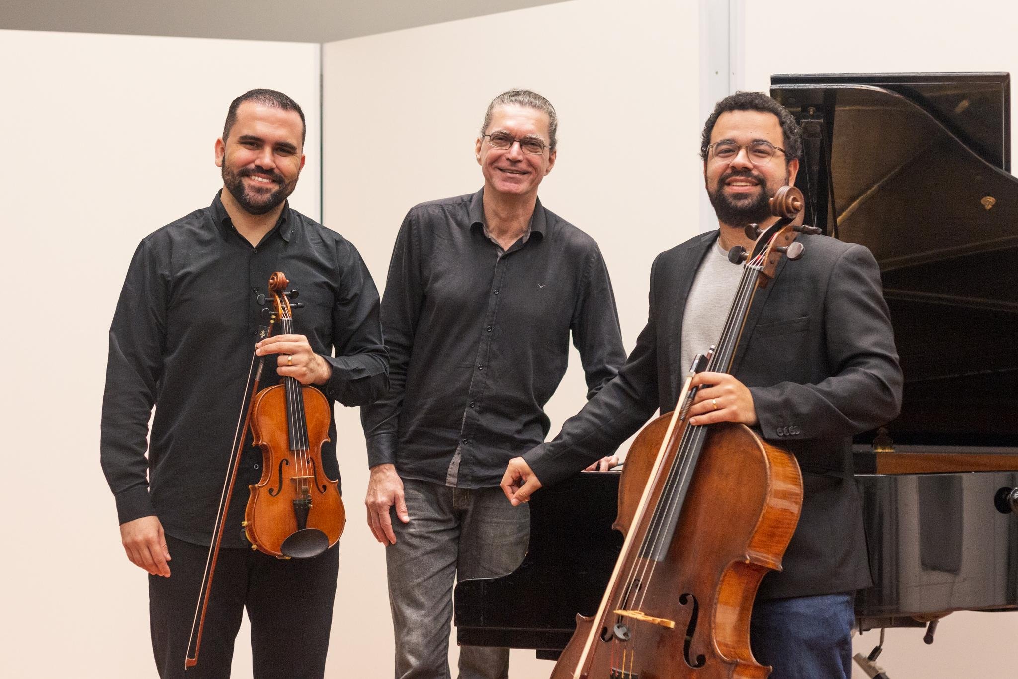 Trio Guarani apresenta obras de Sergei Rachmaninoff e Ludwig van Beethoven na Casa da Ospa