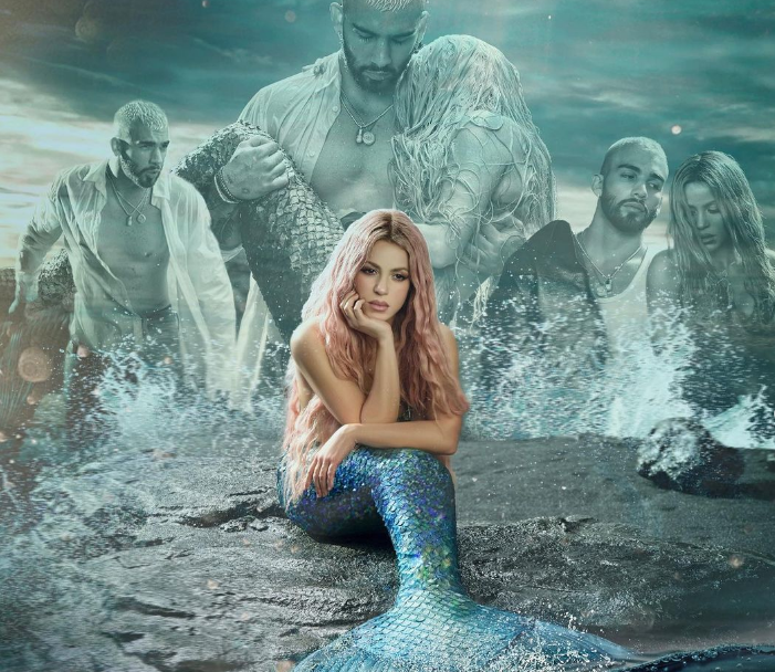 Shakira se veste de sereia para anunciar novo single