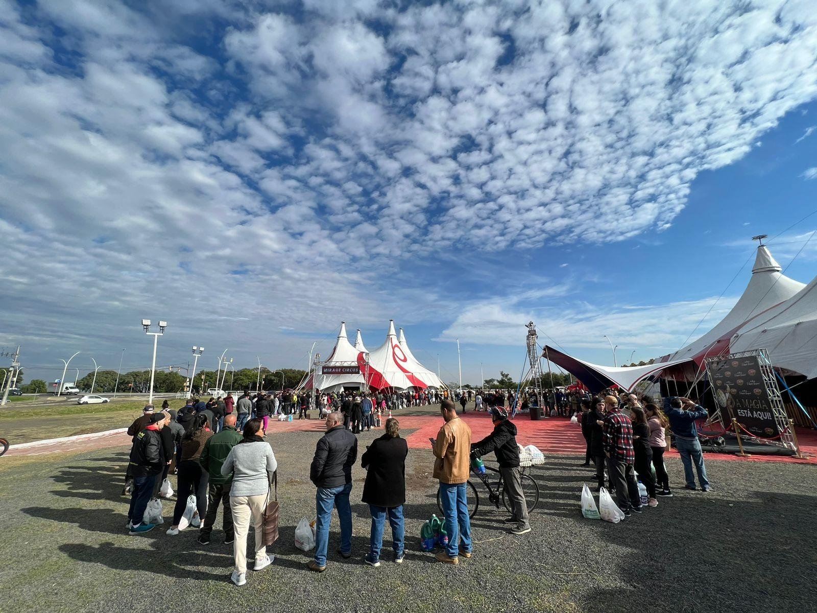 Mirage Circus promove duas sess&otilde;es solid&aacute;rias em prol das fam&iacute;lias ga&uacute;chas afetadas pelo ciclone que atingiu o Estado
