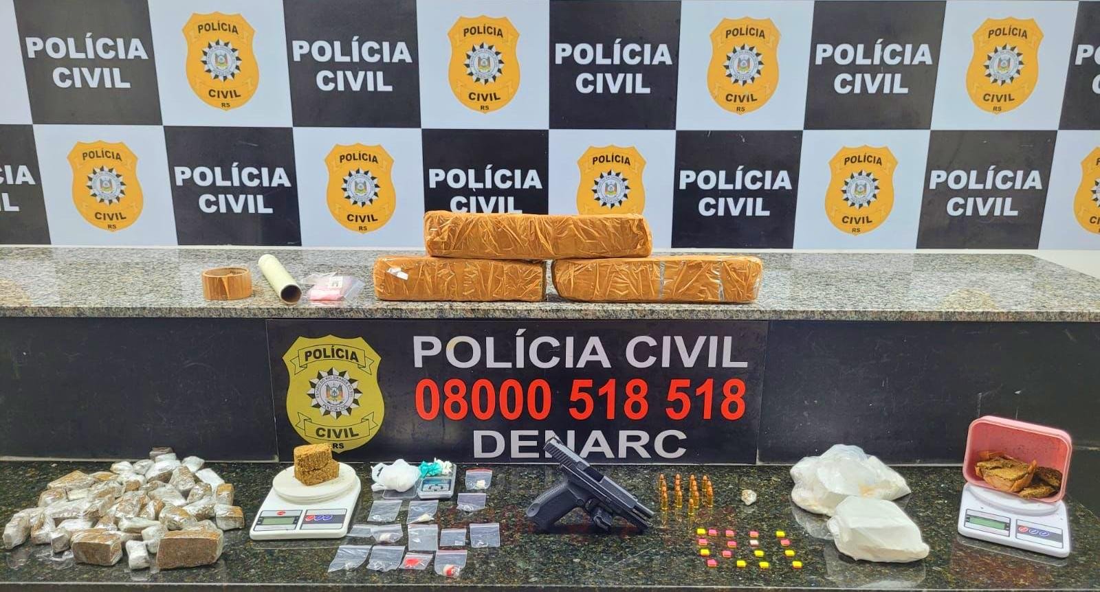 A&ccedil;&atilde;o dos policiais civis ocorreu no bairro Rio Branco