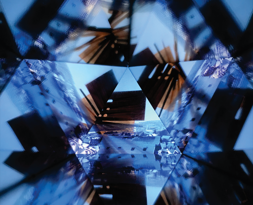 Obra do artista Andr&eacute; Dias Vieira para a exposi&ccedil;&atilde;o &ldquo;Fotografia, Mem&oacute;ria e Fic&ccedil;&atilde;o &ndash; Um Tri&acirc;ngulo Amoroso&rdquo;