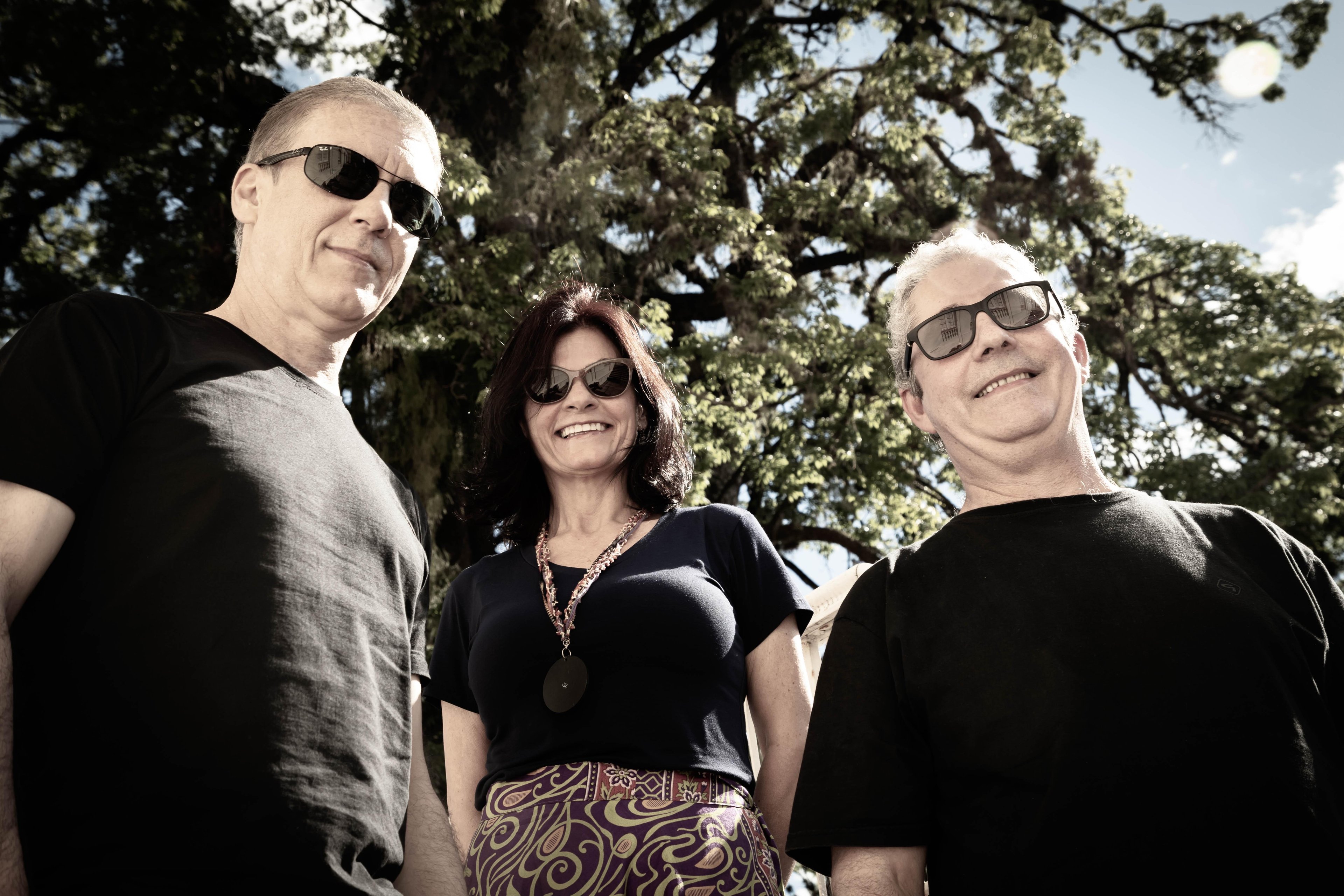 Ricardo Fragoso, R&ocirc; Bjork e Martim C&eacute;sar, do grupo N&aacute;ufragos Urbanos