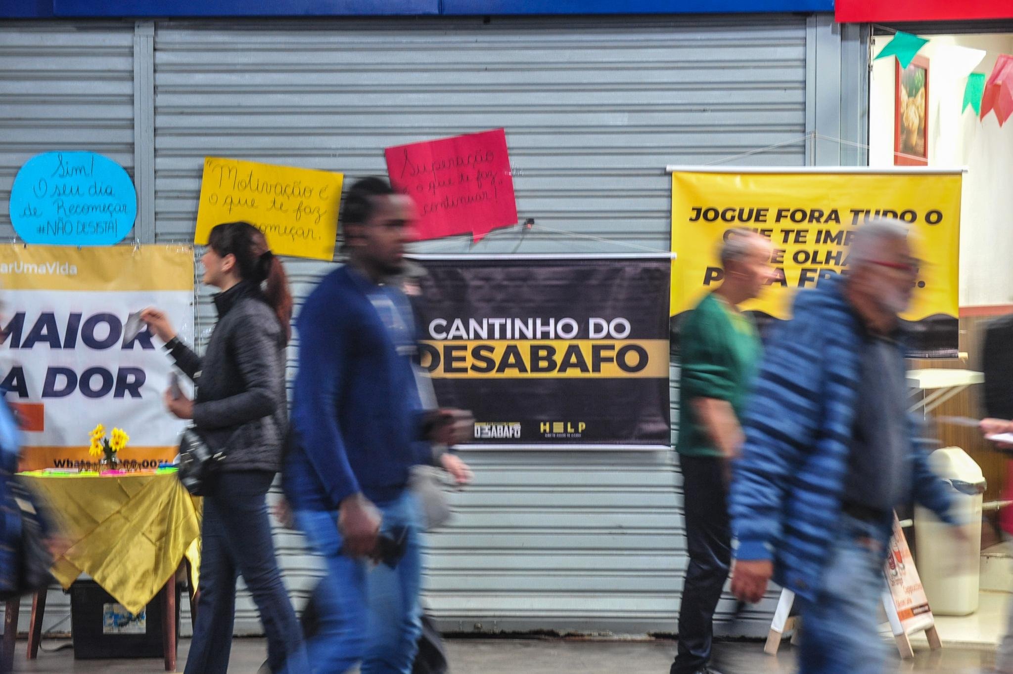 Cantinho do Desabafo &eacute; uma das atividades propostas pela iniciativa