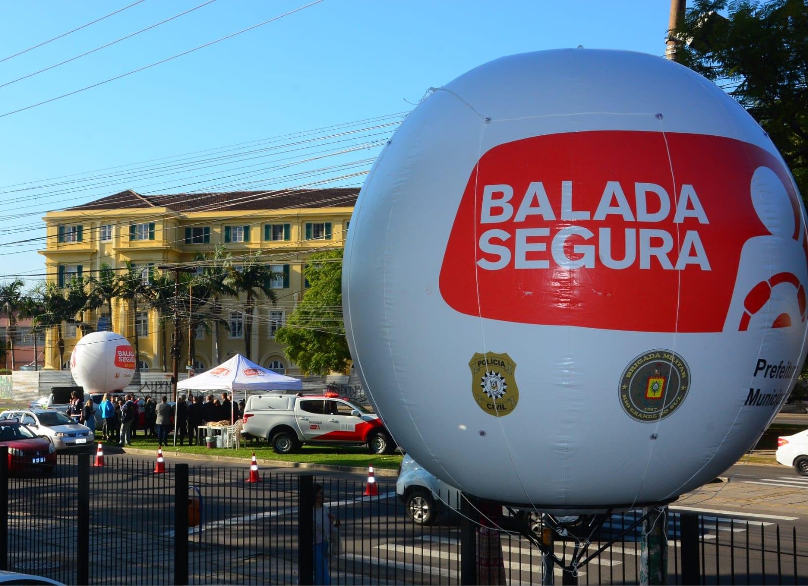 Blitz educativa foi uma das a&ccedil;&otilde;es realizadas durante o lan&ccedil;amento do novo edital do Balada Segura.