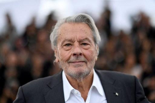 Ator franc&ecirc;s Alain Delon durante Festival de Cannes de 2019