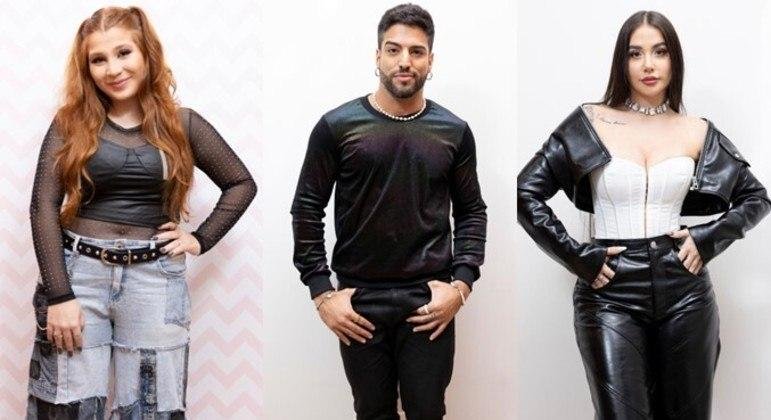 Giulia, Ricardo e Victoria, que s&atilde;o aliados no jogo, est&atilde;o na Zona de Risco desta semana
