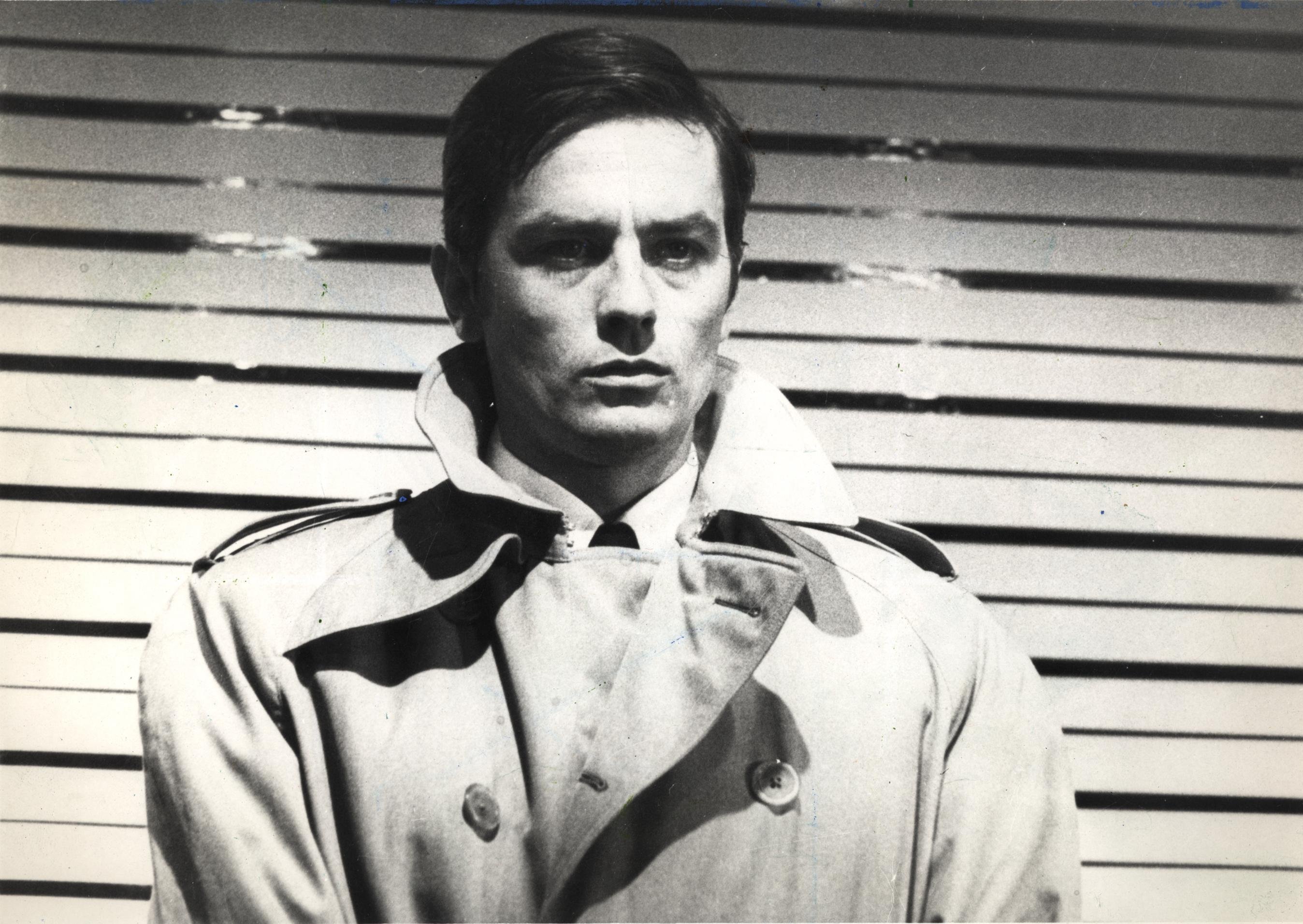 Alain Delon em cena do cl&aacute;ssico filme 'O Samurai'