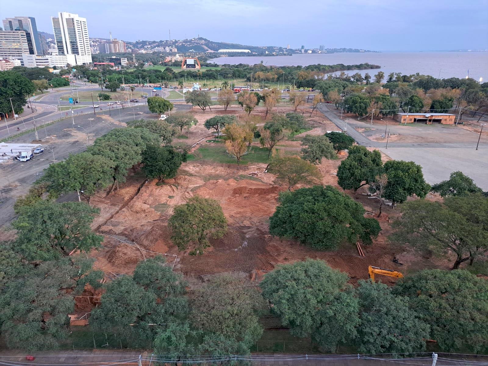 Ambientalistas criticam interven&ccedil;&atilde;o no Parque Harmonia e cobram empresa respons&aacute;vel