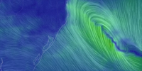 Modelos mostram que ciclone ganha força já distante da costa