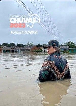 Cidade est&aacute; em estado de emerg&ecirc;ncia ap&oacute;s receber em 12 horas o volume de chuva esperado para mais da metade do m&ecirc;s de julho